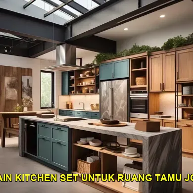 45 Desain Kitchen Set Untuk Ruang Tamu Jogja yang Fungsional